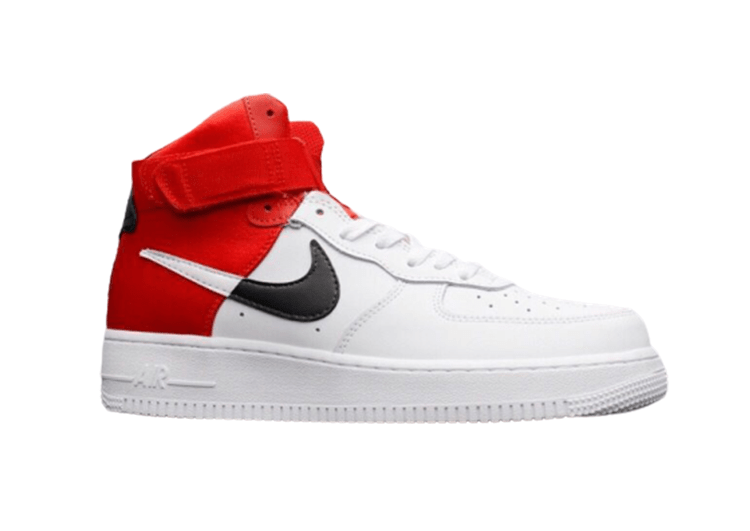 נעלי-אדידסNike-air-force-1-high-WHITE-RED-4-1
