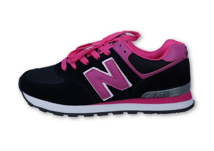 נעלי-נייקNike-Air-Force-1-BLACK-PINK