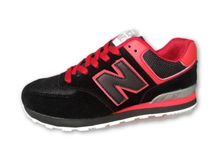 נעלי-נייקNike-Air-Force-1-BLACK-RED-GRAY-1