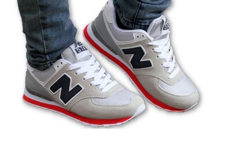 נעלי-נייקNike-Air-Force-1-GRAY-WHITE-RED-1